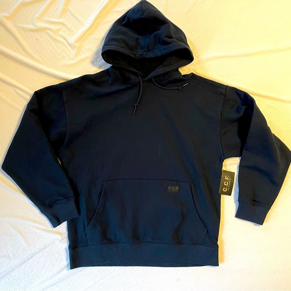 CCF Pullover Hooded
Sweatshirt Men’s Size Small Navy color